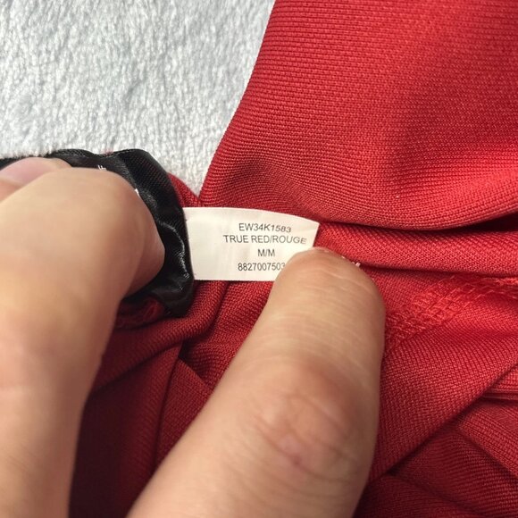 Ecko Unltd. Baseball Jersey Mens Medium Red Short Sleeve Button Front Activewear - Picture 9 of 9